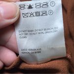 Reformation Shirt Womens Small Rust Peasant Puff Sleeve Off Shoulder Crop Boho Photo 9