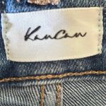 Kancan Beachcombing High Rise Cross Over Straight Jeans, size 1/24 Blue Photo 5