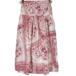 Mii Collection The Lata Tapis volant Long Skirt Size XS Pink Photo 7