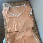 Old Navy Active Peach Set with White Accents Photo 3
