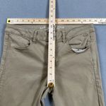 American Eagle  Womens Khaki Pants 10 Short Jegging Super Stretch AE Sateen Slim Photo 2