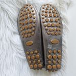 Coach  Nola Silver Calf Grain Leather Logo Slip On Driving Shoe Moccasin Loafers Photo 14