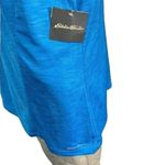 Eddie Bauer Womens T Shirt Traverse Knits Active Athletic Outdoor Blue 2XL Photo 2