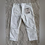 SER.O.YA Omar Optic White Distressed Boyfriend Jeans Relaxed Fit Size 28 Photo 12