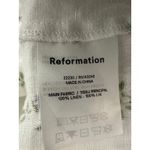 Reformation  Maui Floral Cottage Linen Halter Mini Dress Size Large Photo 3