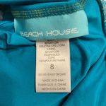 Beach House top size 8 brand new with tags color teal with white design Photo 11