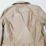 superdown Chantel Leather Romper in Nude Photo 9