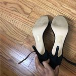 H by Halston Halston Alison Black Leather Heels Photo 9