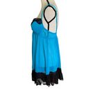 Seductive Wear Chemise Nightie Lingerie chiffon with lace trim. Size Large Photo 2