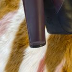 CAbi Black And Purple Two Toned Heeled Booties Photo 7