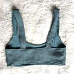 Wanderlust Textured Bikini Set Olive Size Small Green Photo 3