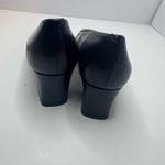 Enzo Angiolini  Navy Blue Leather Pumps Size 6M Photo 3