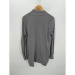 Pj Harlow Women Small Amelia Grey Open Front Cardigan Sweater Rayon Satin Blend Photo 1