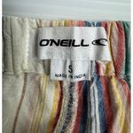 O'Neill Miriam Stripe Womens Small Wide Leg Striped High Waist Casual Boho Pants Photo 4