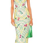 AFRM Cherry Dress Green Size XS Photo 0