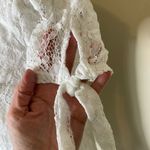 Society Girl  white lace top off the shoulders sm Photo 6