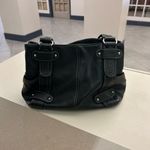 Purse Elegant Black Leather Handbag Photo 8