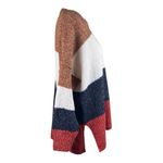 Madewell  Striped Baxter Alpaca Tunic Sweater Top Medium Colorblock Photo 7