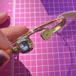 Michael Kors  Brass adjustable bracelet bangle MKJX8154710 diamond logo signature Photo 8