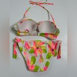 Victoria's Secret Victoria’s Secret Floral Bikini Swimsuit Bottoms Small Top 34B Photo 1