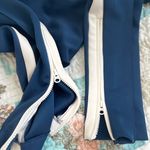 Pam & Gela Zip Hem Cigarette Track Pants Blue Photo 3