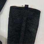 UGG  | Hartley Boot Tall Suede Sheepskin Sherpa Lined Wedge Boots 7 Photo 1