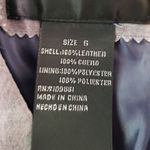 Brandon Thomas Leather Jacket Size Small Purple Photo 5