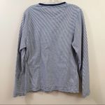 Lucky Brand Striped Navy/White Long Sleeve Sleepwear Top Photo 3