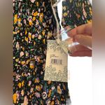 Hyacinth House Black Multi Floral Smocked Samantha Midi Dress Photo 3