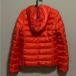 Burberry  Blue Label Women's Orange Puffer Jacket Photo 1
