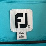 Foot Joy Women's Blue Golf Athletic Polo Shirt Top Small Photo 2