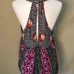 Free People  Batik Print Halter Tank Top - size small Photo 4