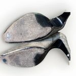 Salvatore Ferragamo  Gray Suede Knee‎ High Boots EU 38 US 8 Pull On Heels Photo 5