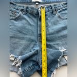 Abercrombie & Fitch  the boyfriend short Mid rise distressed blue Curve Love 33 Photo 6