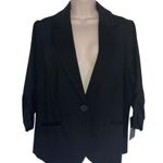 Torrid NWT Studio Soho Premium Ponte Black Stretch Blazer-1x 14-16 Photo 0