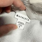 Athleta Triumph Printed Hoodie Sweatshirt Jacket Longsleeve Grey Gypsum Camo S Photo 12