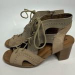 Rockport Cobb Hill Hattie lace gladiator sandals multicolored leather size 6 Gray Photo 2