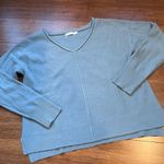 Unsubscribed 100% cashmere Women's Blue V Photo 0