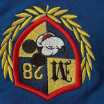 Disney  classic Mickey Mouse M28 preppy academia  long-sleeve cropped hoodie. 2XL Photo 3