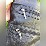 Genuine leather crossbody/ messenger bag 🌹 Black Photo 6