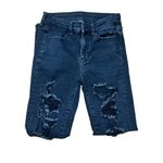 American Eagle  Next Level Stretch Distressed Black Skinny Jeans size 4 Photo 2