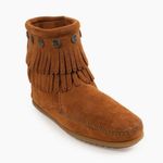 Minnetonka  fringe double bootie western bo… Photo 1