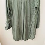 Old Navy  Long Sleeve Pullover Dress Green Sz Medium Photo 2