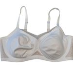 Honeylove CrossOver Back Smoothing Underwire Free Bra White Lace Size XL‎ Photo 0