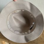 Sisley wool winter dust brown hat Tan Photo 1