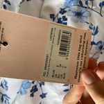 Missguided Misguided Blue Floral High Waisted Bikini Bottoms  Photo 3