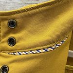 Eden Society Womens S Jacket Antsla Yellow Mustard Stretch Snap Down Cargo Cinch Photo 5