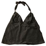 Daisy Fuentes  sz 14 black around neck bathsuit Photo 0