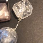 Ny Collection NY purple and clear long single strand necklace Photo 4