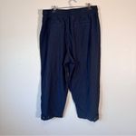 Athleta  Black Cropped Jogger Sweatpants Womens 1X Casual Athleisure Gorpcore Photo 8